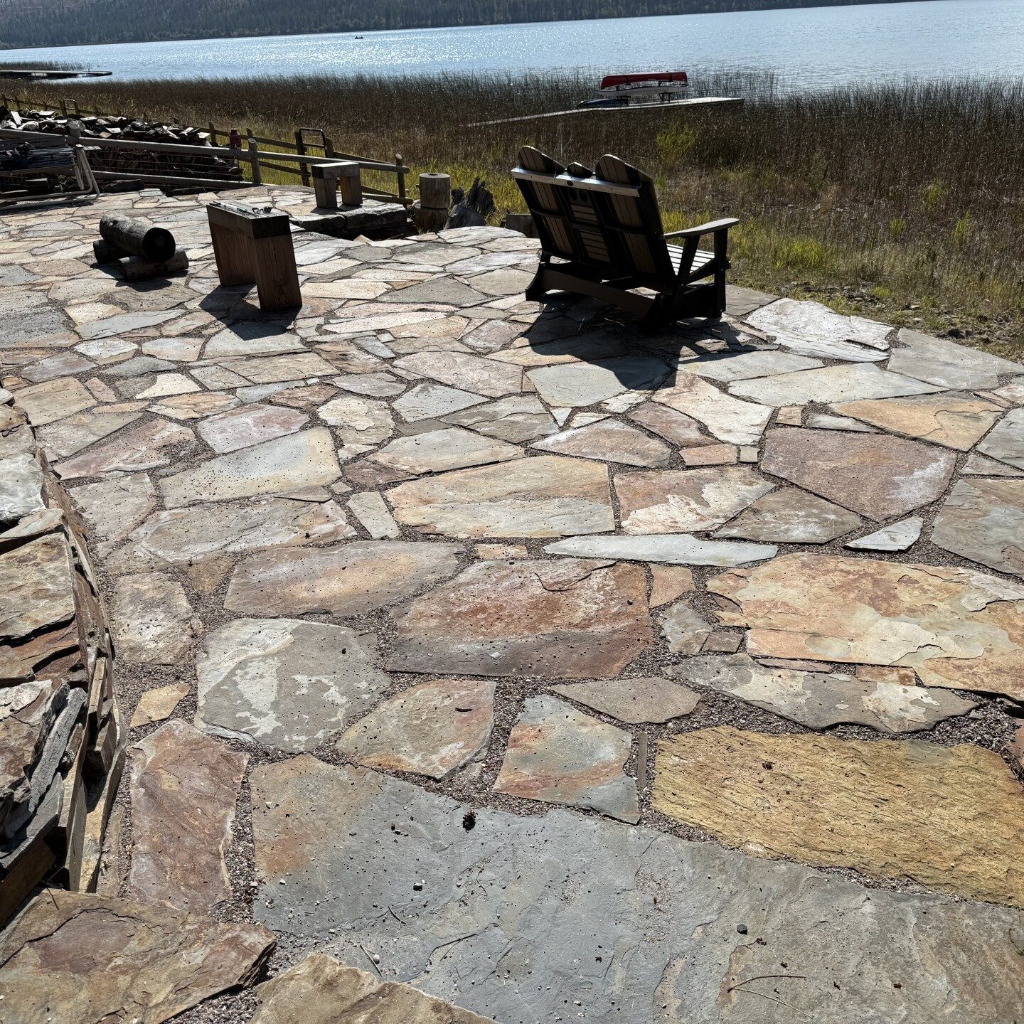 main patio